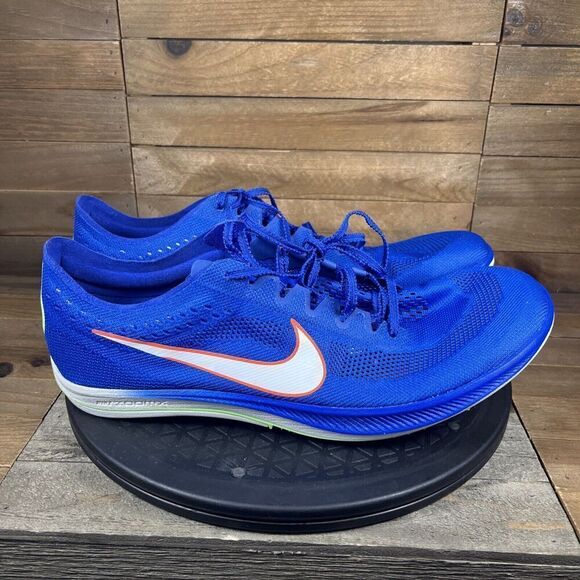 Nike Men’s Size 13 ZoomX DragonFly Track Spikes Blue Lace Up Shoes CV0400-400 - Picture 1 of 10